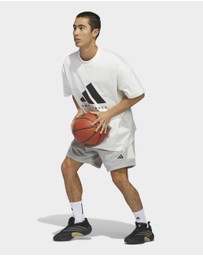 adidas Performance - adidas Basketball Tee (Gender Neutral) Mens