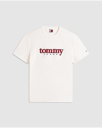 Tommy Jeans - Regular Appliq Graphic SS Tee