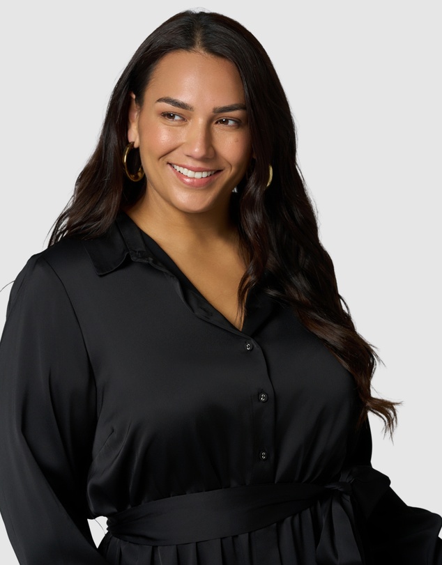 Something 4 Olivia - Lesley Satin Maxi Dress