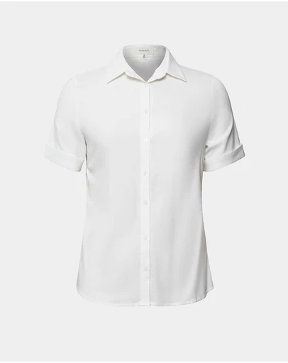 Forcast - Morgan Short Sleeve Cuff Shirt