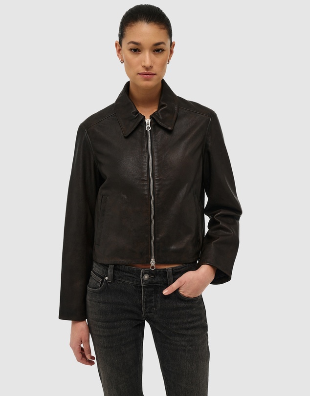 Neuw - Leather Zip Jacket