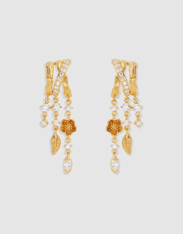 By Charlotte - Radiant Bloom Illusion Hoops