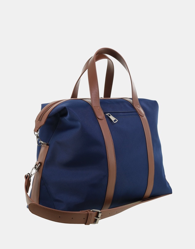 Pierre Cardin - Pierre Cardin 2-Tone Lite Duffle Carry On Bag