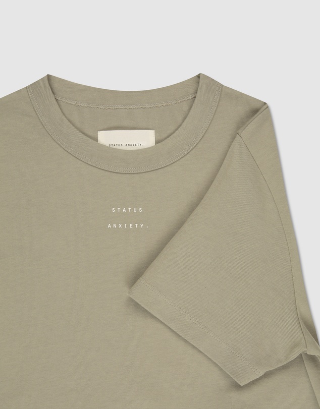 Status Anxiety - Feels Right T-Shirt With Logo