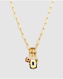 Elli Jewelry - Necklace Gemstone Pendants 925 Sterling Silver