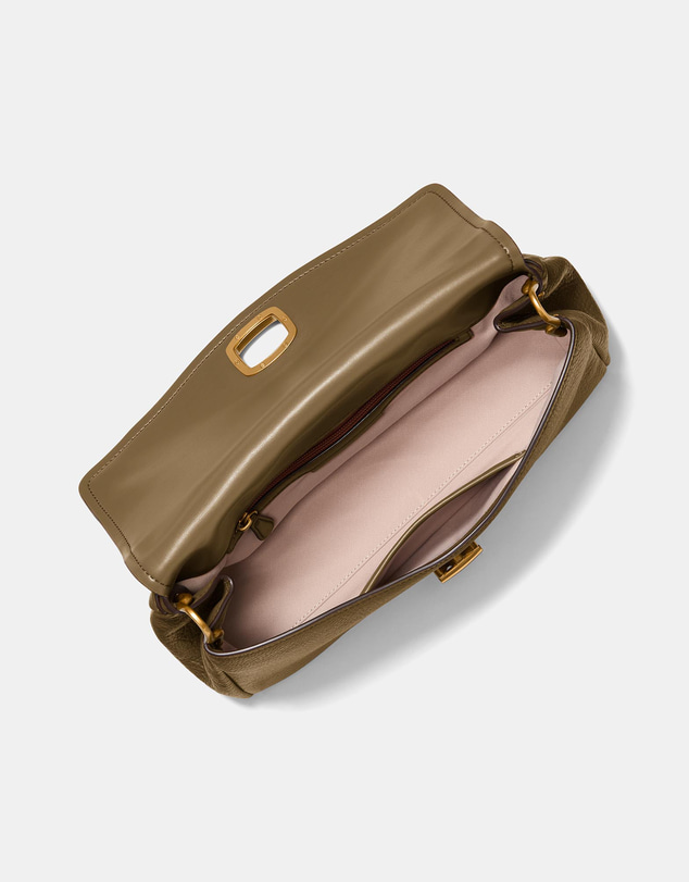 Michael Kors - Bryant Large Turnlock Chain Shoulder Bag