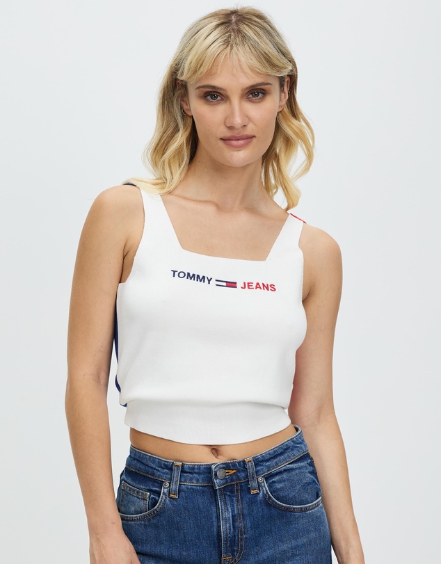 Tommy Hilfiger - Emmie Square Neck Colour Block Tank
