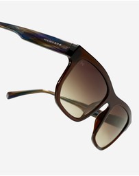 Hawkers Co - HAWKERS Mars - Camel Smoky Brown Eco Sunglasses for Men and Women