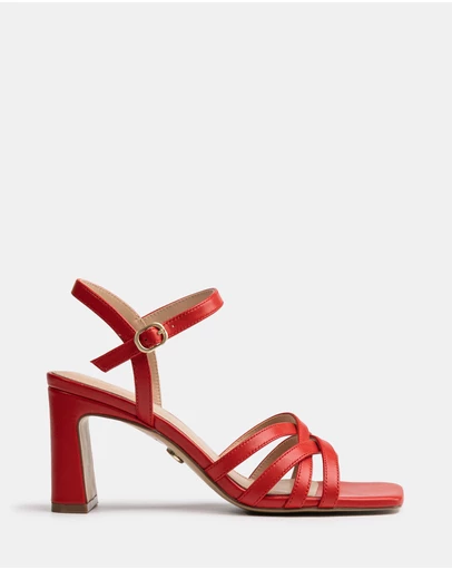Wittner - Ponaro Leather Slim Block Heels