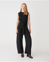 Forcast - Nora Sleeveless Tie Waist Knit