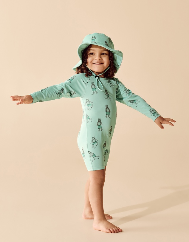 Wilson & Frenchy - One Piece Boyleg Swimsuit - Babies-Kids