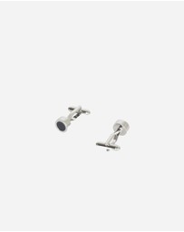 Van Heusen - Round Navy Cufflinks