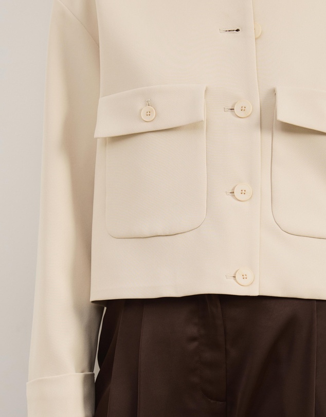 Atmos&Here - Sorelle Cropped Tailored Jacket