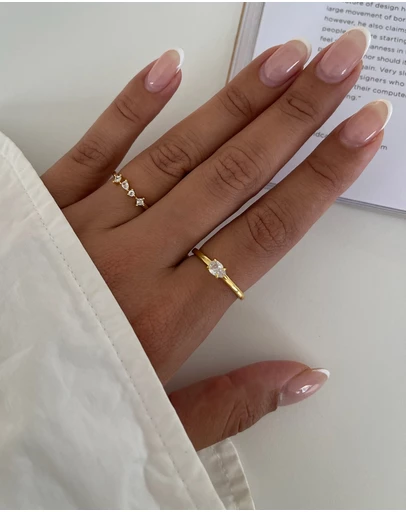 The Silver Collective - Taylor Ring Gold
