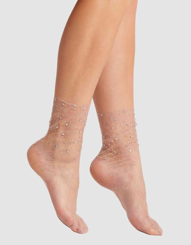 High Heel Jungle - Crystal Lace Sock