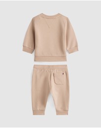 Tommy Hilfiger - Varsity Sweatshirt & Joggers Set - Babies