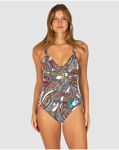 Baku Swimwear - Sirenuse Grecian One Piece Swimsuit