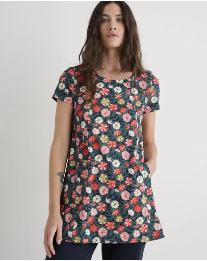 Seasalt - Seasalt Cornwall Multi Screenprint Tunic