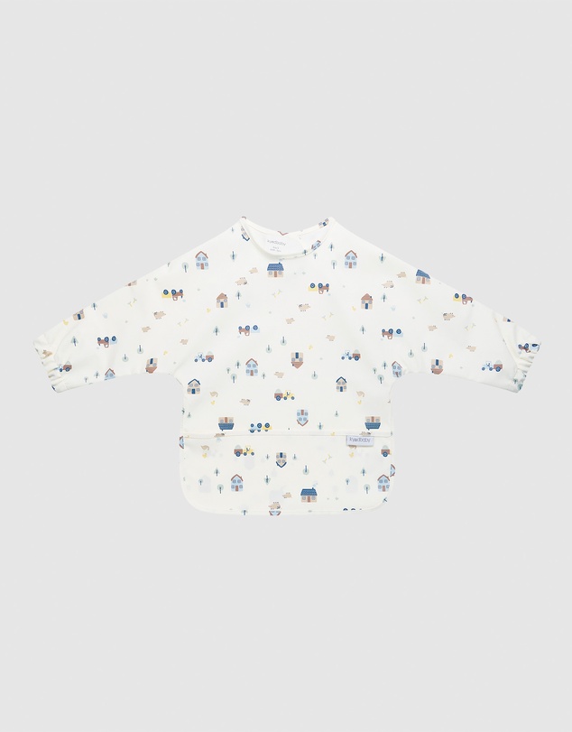 Kynd Baby - Messy Bib in Pasture