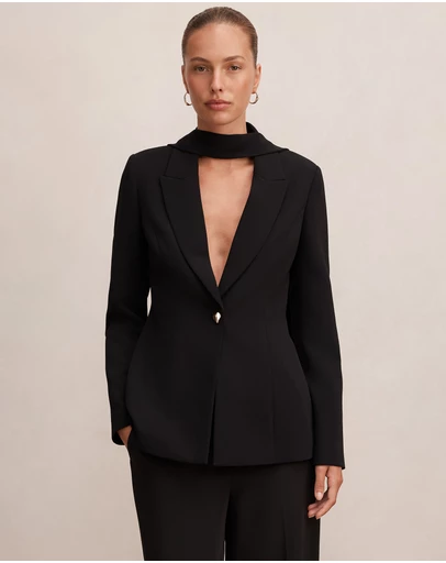 Forever New - Sasha Scarf Blazer