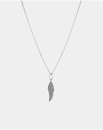 Luna Rae - Sterling Silver - Angel Wing Necklace