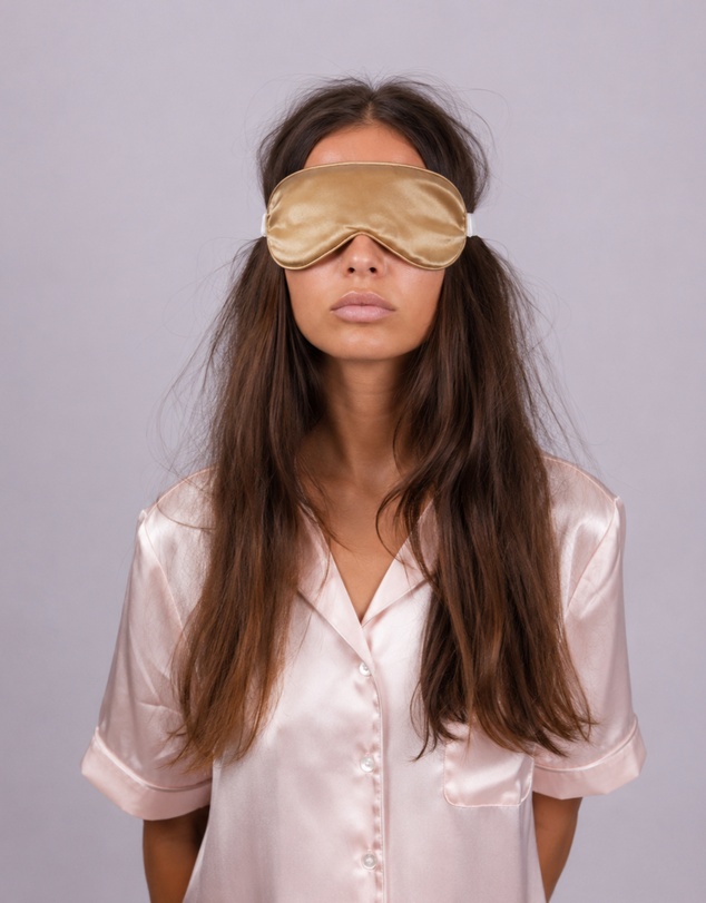 SILK MAGNOLIA - Pure Silk Standard Eye Mask