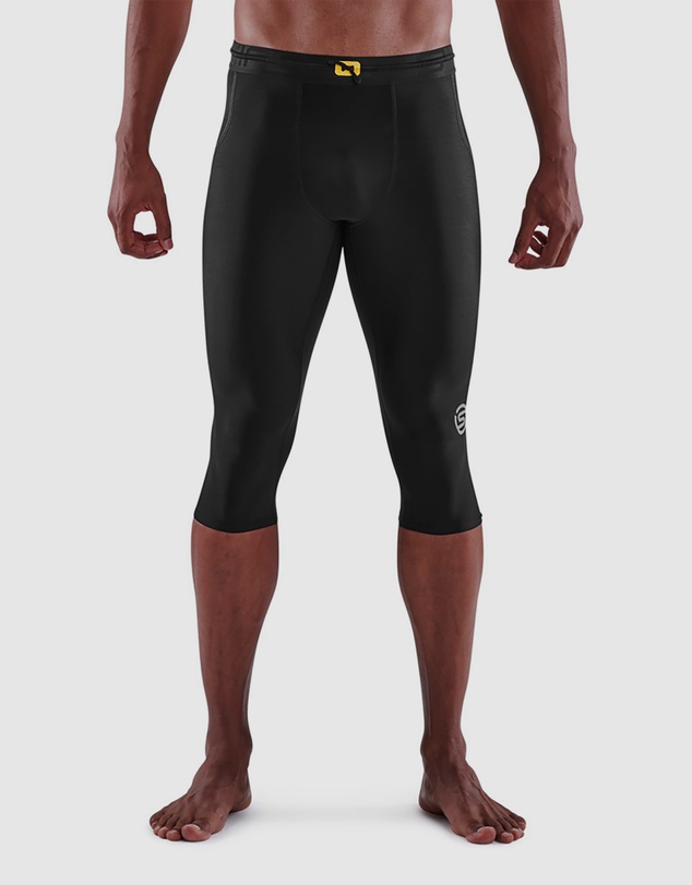 SKINS - SKINS Compression Men's Series-3 Active 3/4 Tight Thermal Black