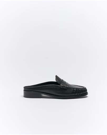 Walnut Melbourne - Hugo Leather Mule