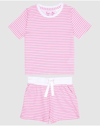 Sant And Abel - Kids Peony Jersey Short PJ Set