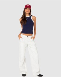 EDIKTED - Tammy Contrast Tank Top