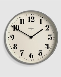 Newgate - Newgate Number Two Wall Clock Matte Posh Grey