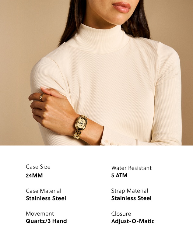 Fossil - Sloan Gold Tone Analogue Watch