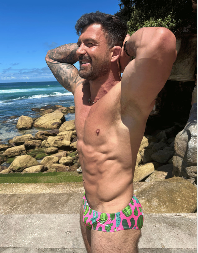 Salty Johnson - Prickly Business Pink Brief