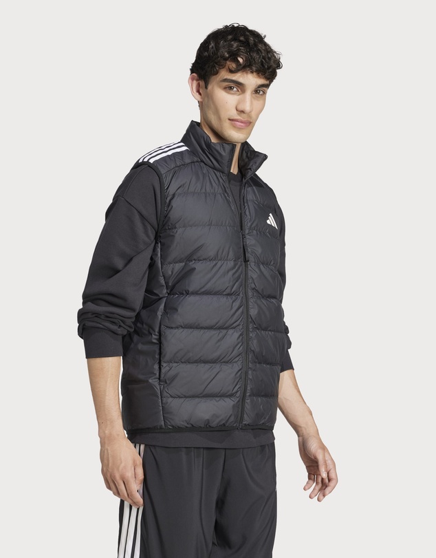 adidas Sportswear - Essentials 3-Stripes Light Down Puffer Vest Mens