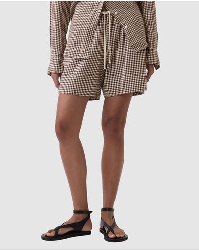 Brown Gingham