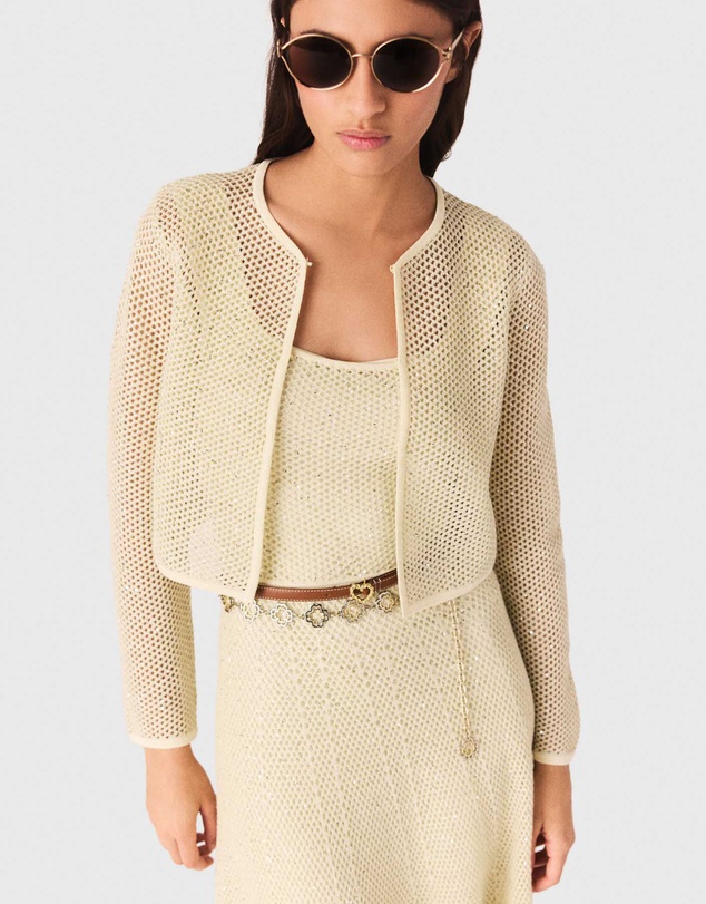 Maje - Musseletty Cardigan