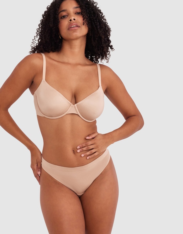 Bras N Things - Body Bliss Unlined Demi - Nude