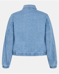 City Chic - Bria Denim Jacket - light wash