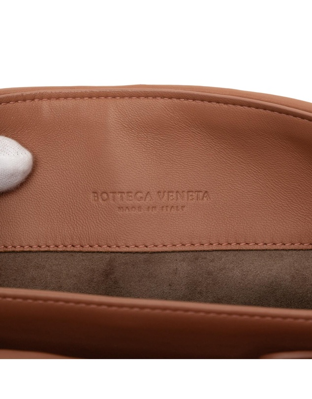 Pre-Loved by Azura Reborn - Pre-Loved Small Nappa Intrecciato Studded Olimpia Shoulder Bag