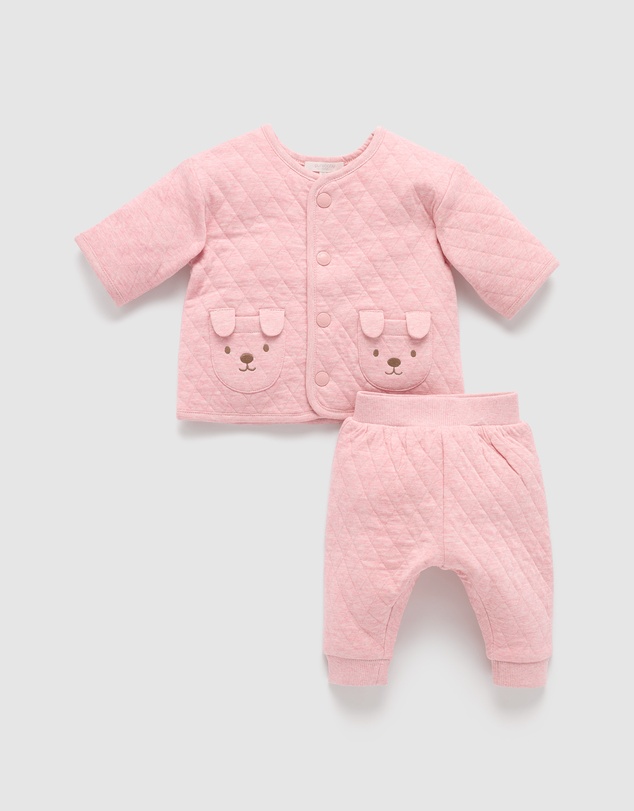 Purebaby - Quilted Track Set-Kids-Babies