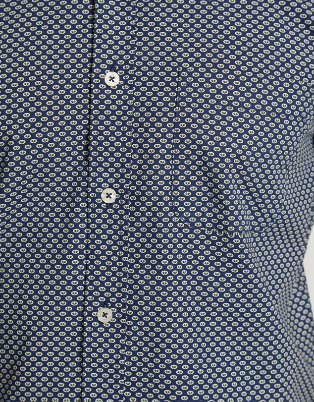 Oxford - Tottenham Cotton Printed Short Sleeve Shirt
