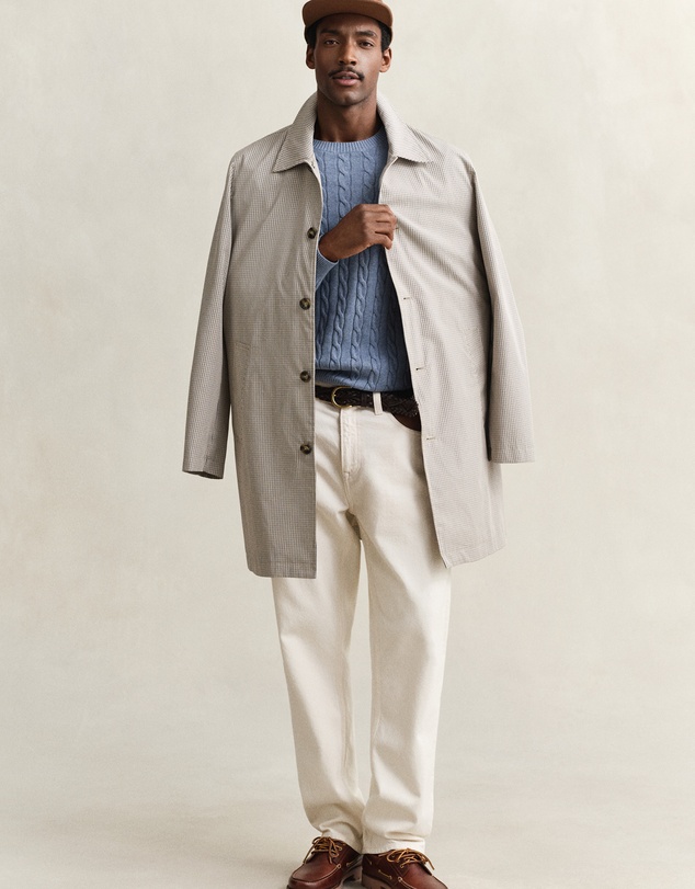 Gant - Cotton Cable Crew Neck
