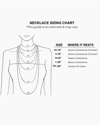 HOUSE OF SLANI - Gold Filled Rope Chain Necklace
