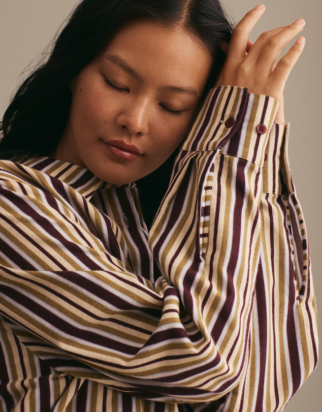 Resting - Double Brushed Flannelette Ari Long Sleeve Shirt