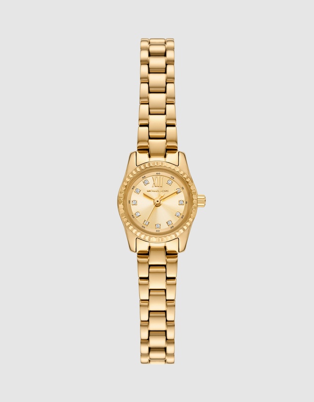 Michael Kors - Lexington Gold Tone Analogue Watch