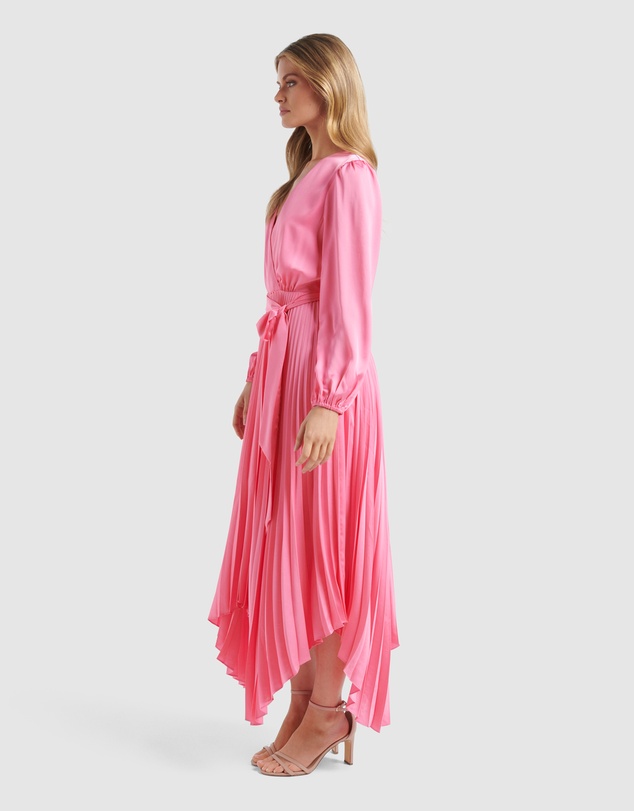 Forever New - Ellery Petite Pleated Wrap Midi Dress