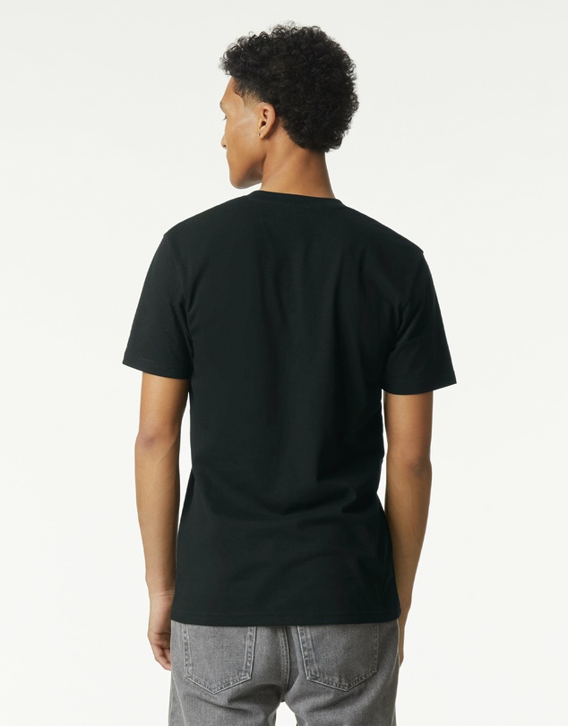 American Apparel - Unisex Henley Short Sleeve CVC T-Shirt