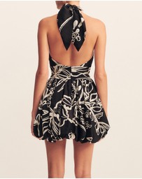 Shona Joy - Lila Halter Bubble Mini Dress
