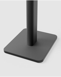 iWorld - Kanto SPH Universal Height Adjustable Bookshelf Speaker Stands - Black, Pair