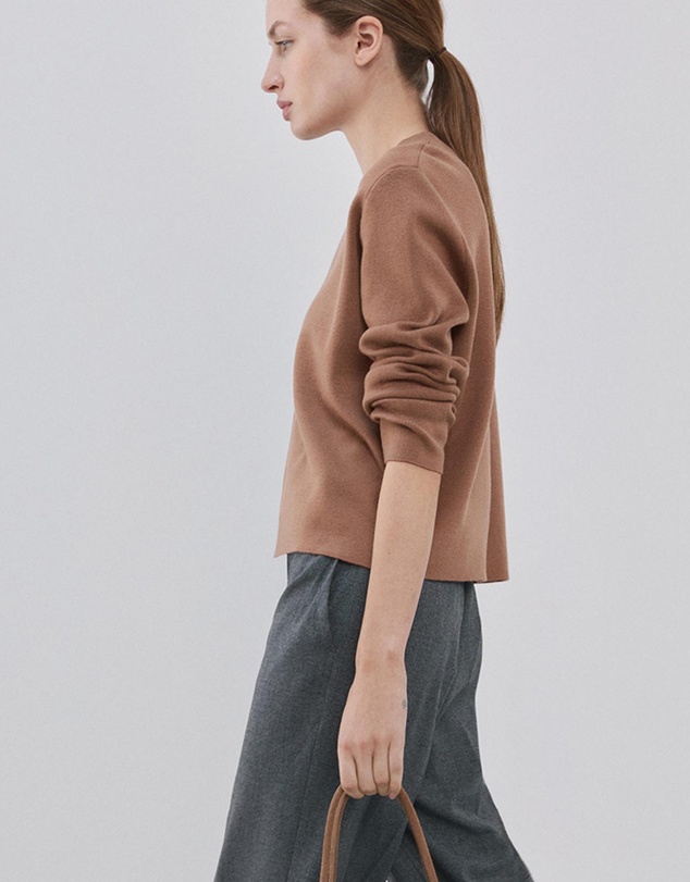 M.N.G - Round-Neck Knitted Sweater